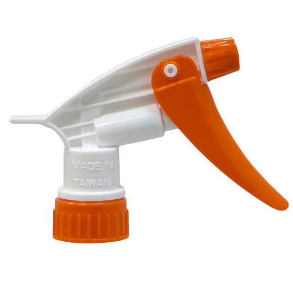 White Chemical Resistant Sprayer with Orange Trigger, Two-Colors Style