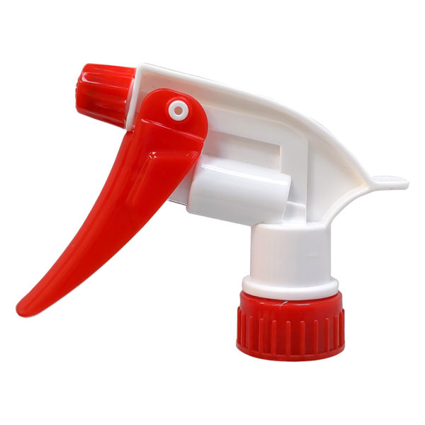Red White Chemical Resistant Trigger Sprayer 1.5cc 28/400