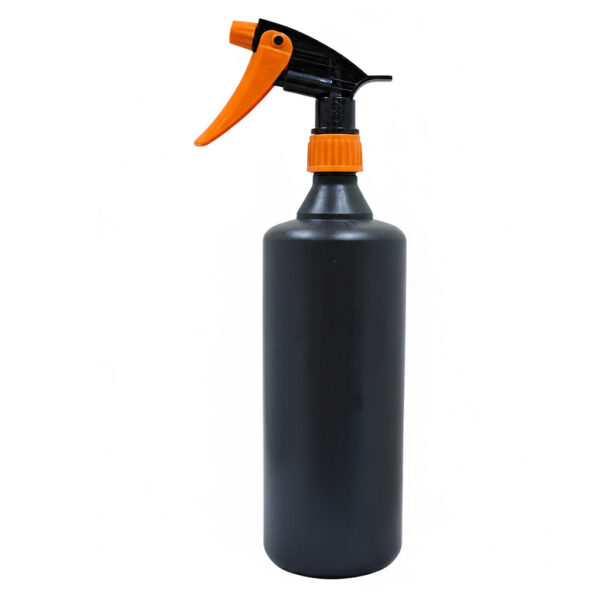 1000ml Matte Black Chemical-Resistant Spray Bottle with Professional Trigger