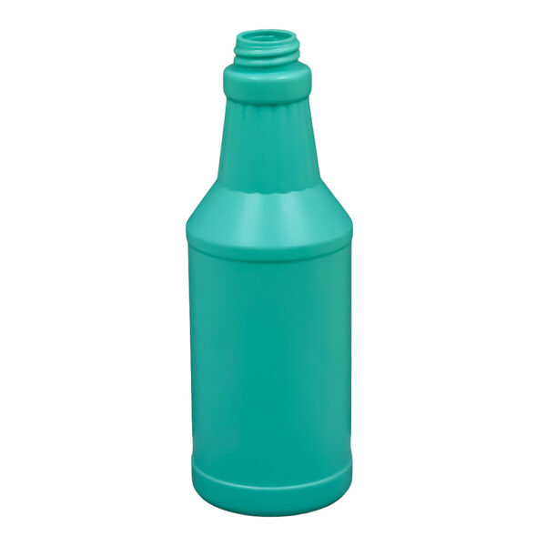 Light Blue HDPE Plastic Bottle 500mL 28/400