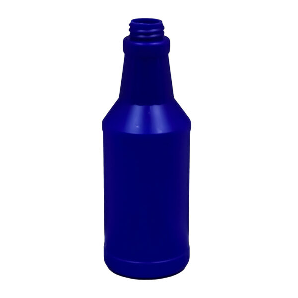 Dark Blue HDPE Plastic Bottle 500mL 28/400
