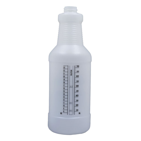 1000ml HDPE Spray Bottle with Graduated Scale & Hazard Label Panel